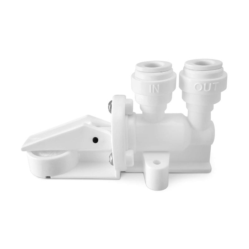 Express Water Leak Stop Valve for Reverse Osmosis and Under Sink Water Filtration System - Automatic Water Shut-Off Valve for Water Filtration Systems - Shut Off Water Supply When Water Leaks - Image 1